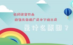 什么秘诀让在线教育行业搜索头条推广成本下降三成？